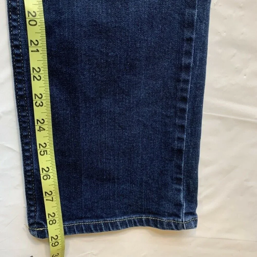 Hollister Epic Flex Classic Straight Jeans Men 29x30 Stretch Dark Blue Denim NEW